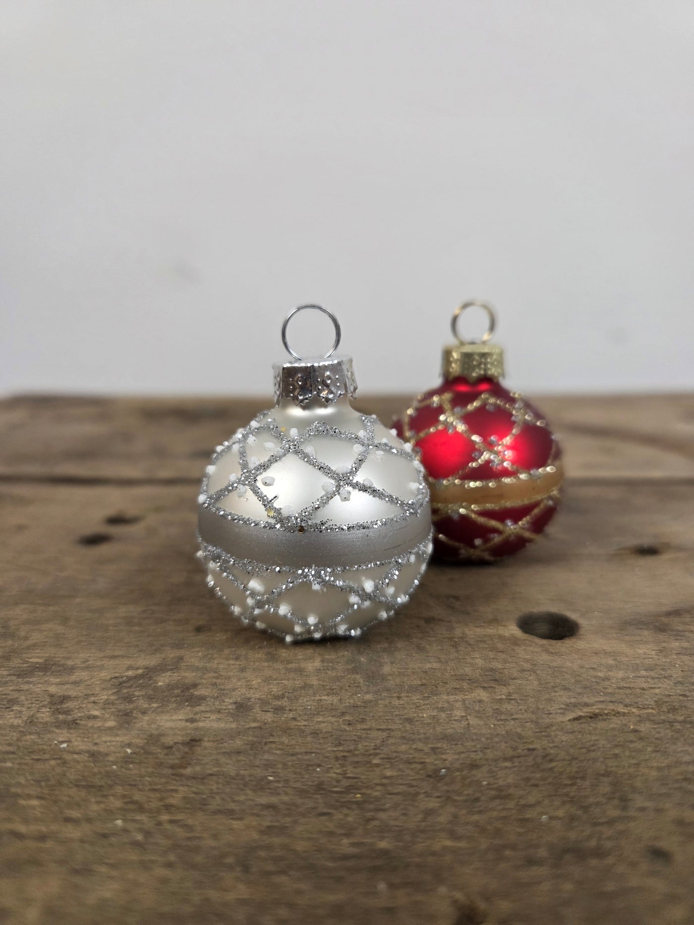 Julekugle Bordkortholder