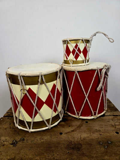 Juletromme med skind