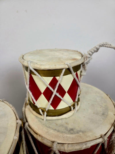 Juletromme med skind