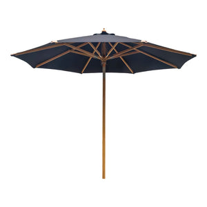 Luksus Parasol med knæk | sort