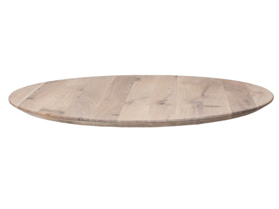 Rundt Spisebord i Massiv Eg | Model Miami med Udtræk