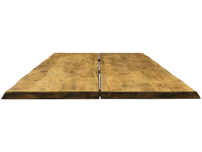 Plankebord i massiv eg | Model Curve Med X-Base i Eg