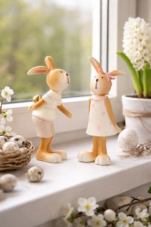 Kanin | Figurer - sæt af 2