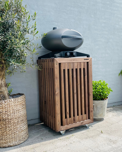 Altan Grillbord med Gasflaskeskjuler | Brunbejdset