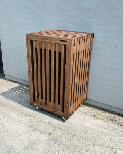 Altan Grillbord med Gasflaskeskjuler | Brunbejdset